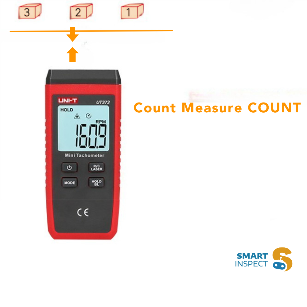 Digital Tachometer Laser / Contact / Non-Contact Smart Sensor