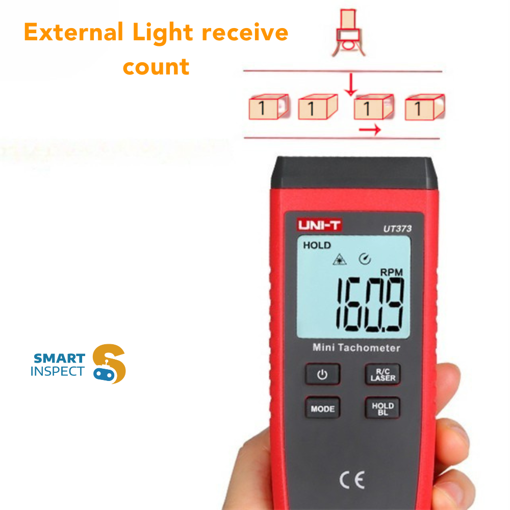 Digital Tachometer Laser / Contact / Non-Contact Smart Sensor