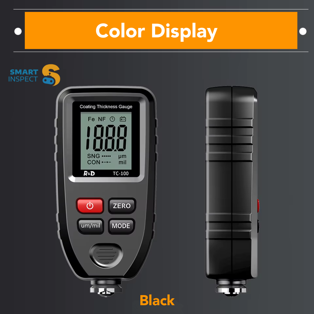 Coating Thickness Gauge TC100 | Best Digital Meter for Automotive Paint Thickness Measurement