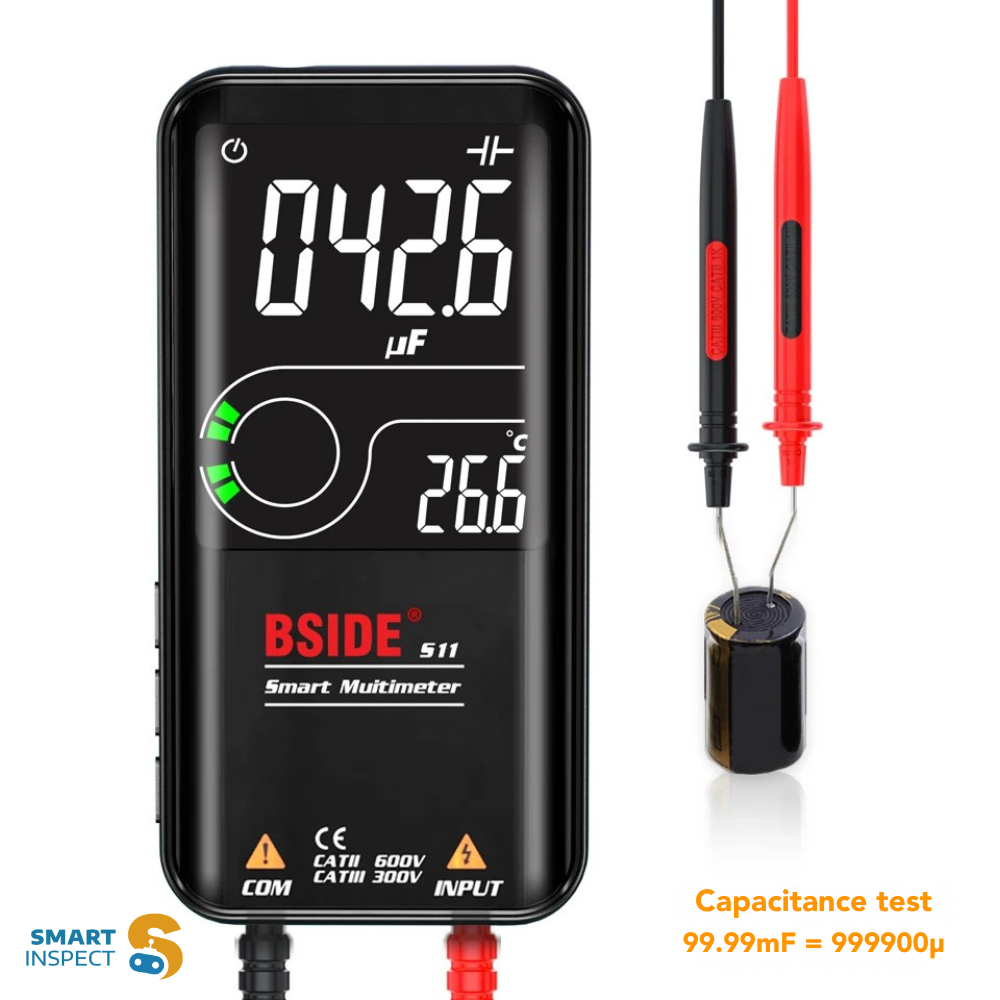 BSIDE Smart Digital Multimeter – T-RMS Tester