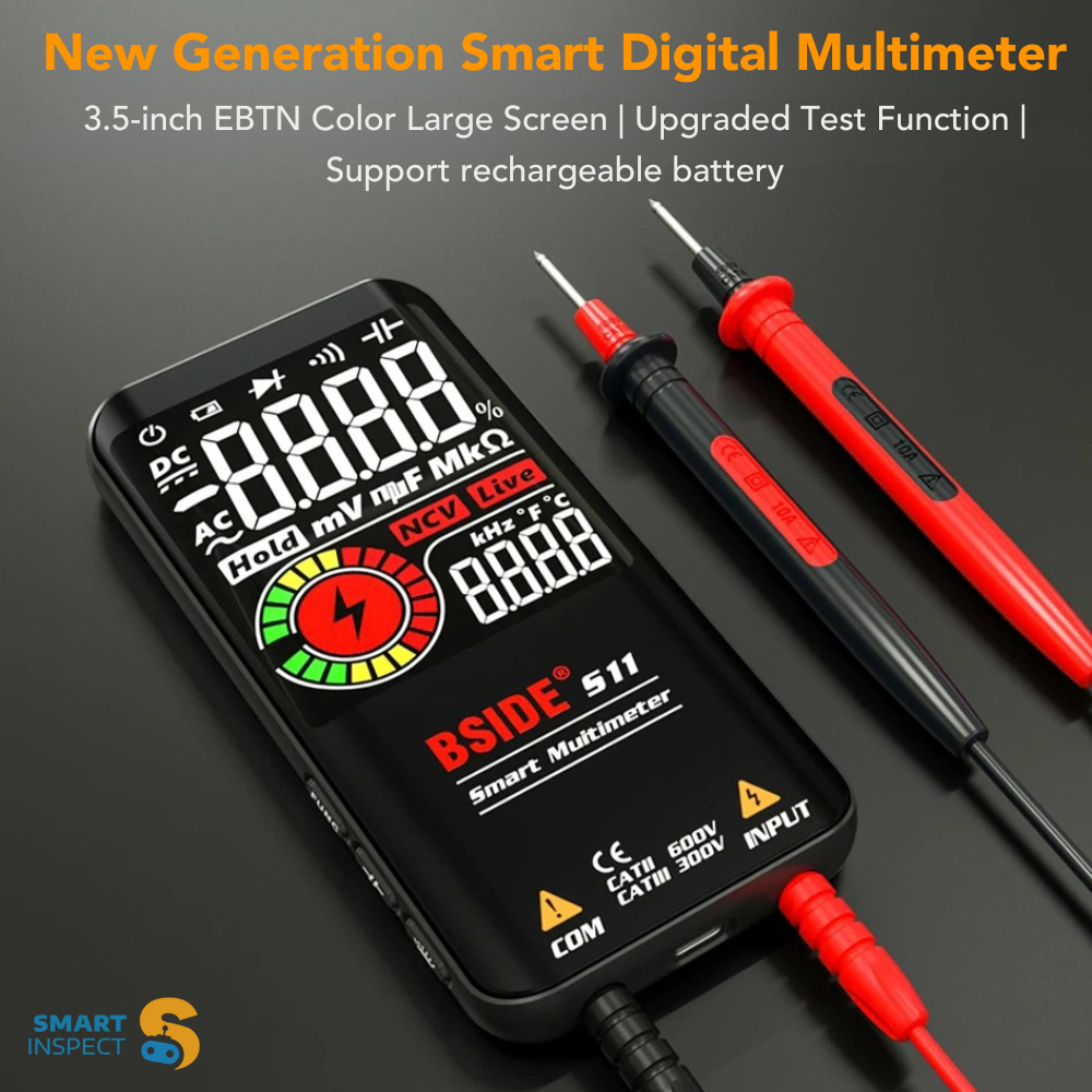 BSIDE Smart Digital Multimeter – T-RMS Tester