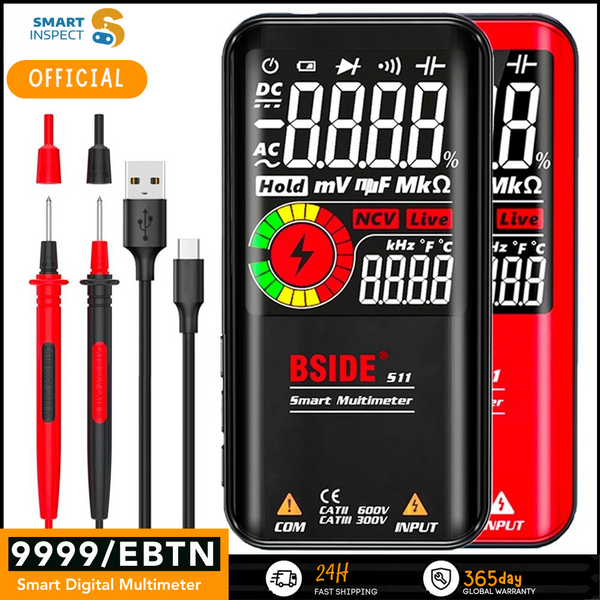 BSIDE Smart Digital Multimeter – T-RMS Tester