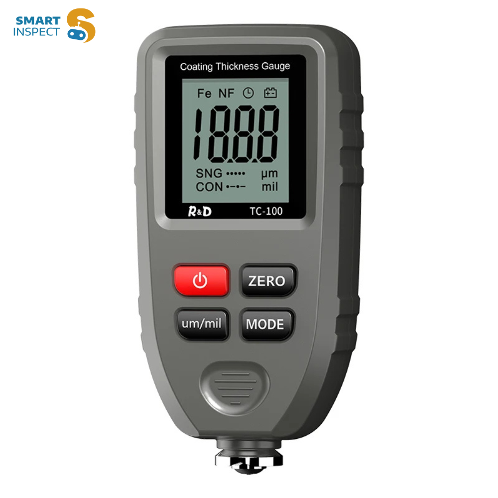 Coating Thickness Gauge TC100 | Best Digital Meter for Automotive Paint Thickness Measurement