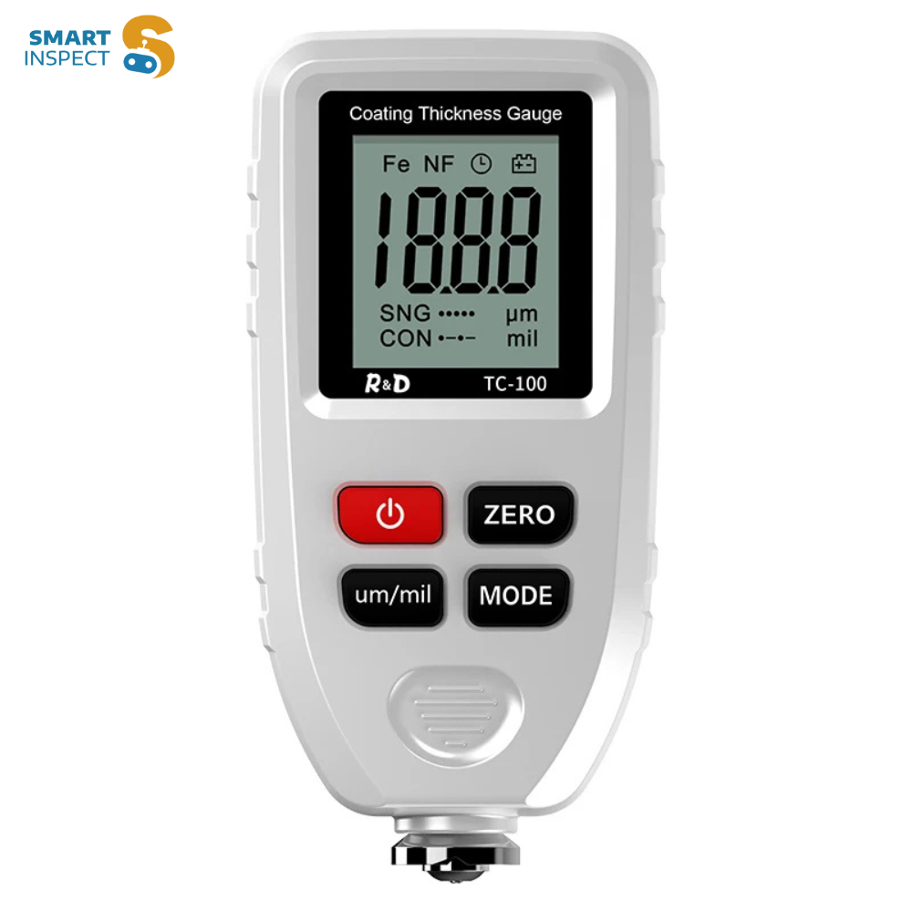 Coating Thickness Gauge TC100 | Best Digital Meter for Automotive Paint Thickness Measurement