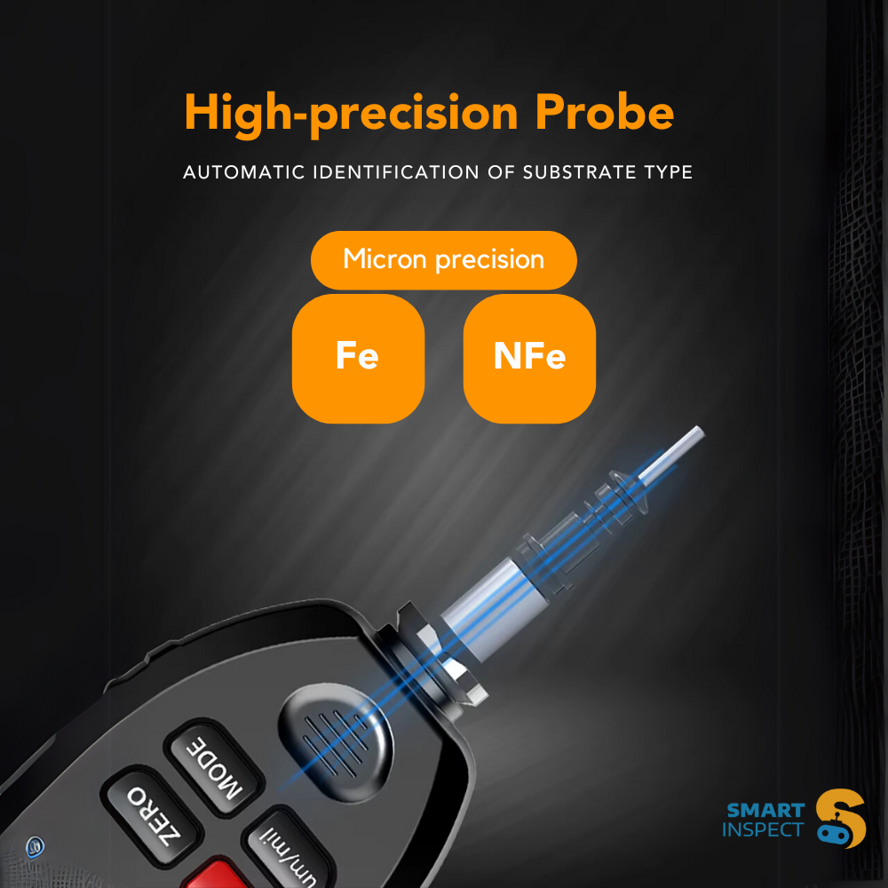 Coating Thickness Gauge TC100 | Best Digital Meter for Automotive Paint Thickness Measurement