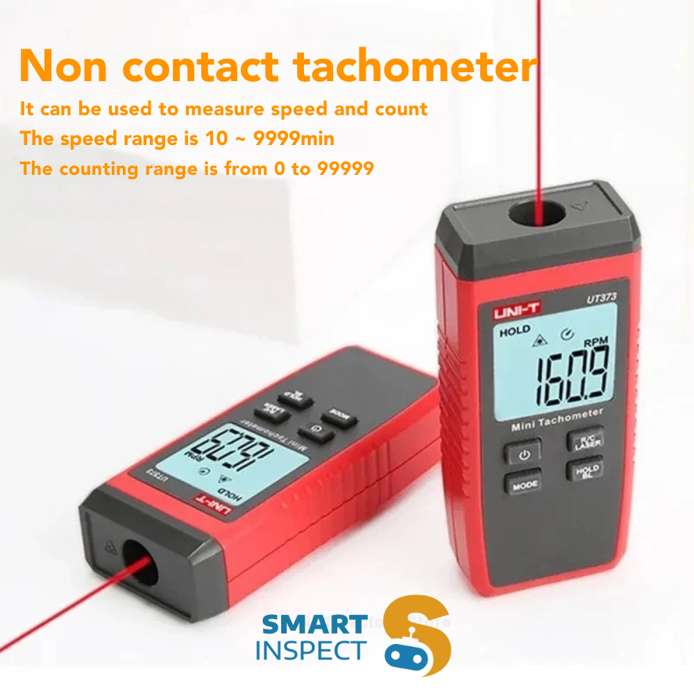 Digital Tachometer Laser / Contact / Non-Contact Smart Sensor