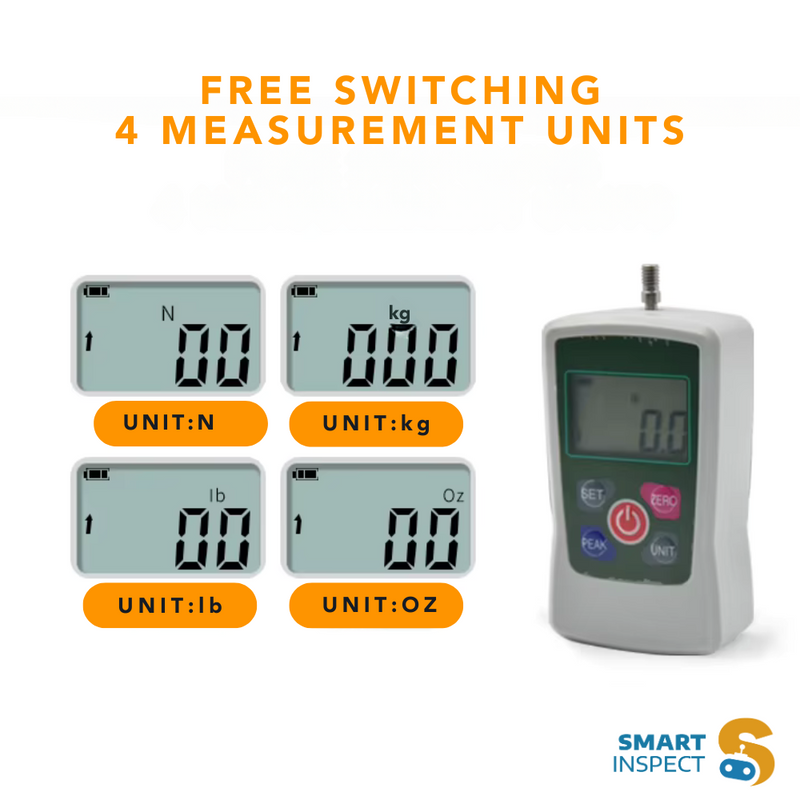 Digital Force Gauge Push Pull Force Gauge  Digital Dynamometer