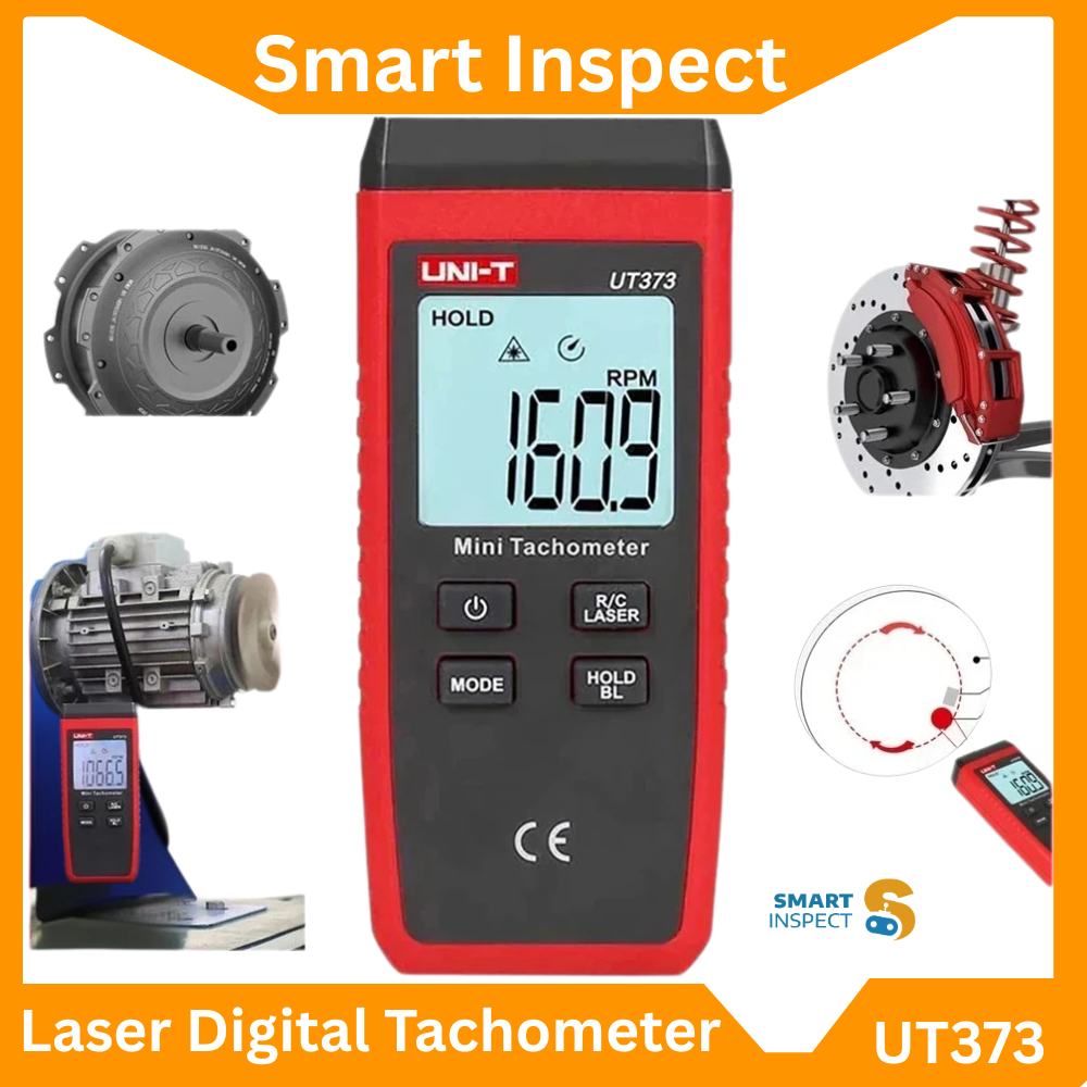 Digital Tachometer Laser / Contact / Non-Contact Smart Sensor