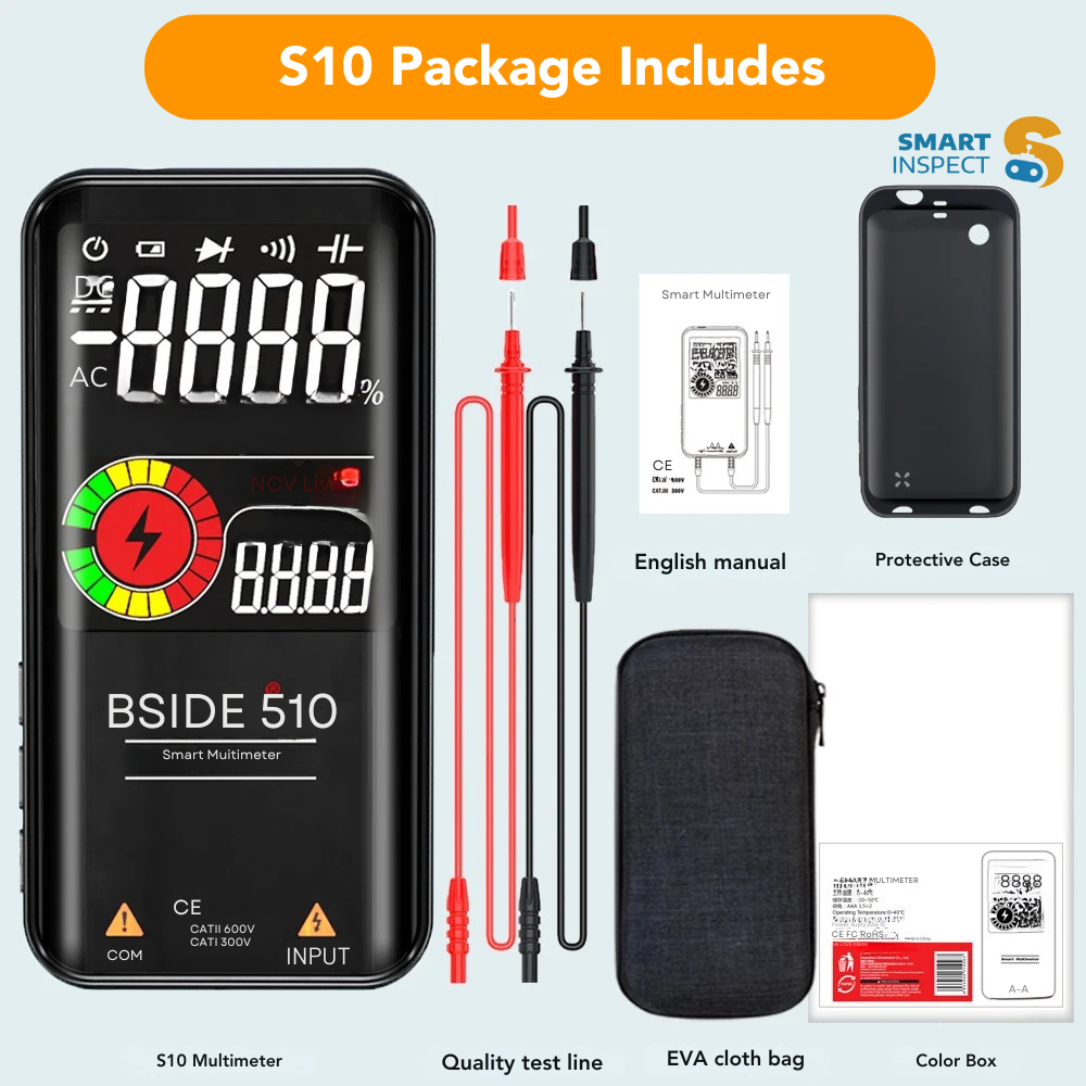 BSIDE Smart Digital Multimeter – T-RMS Tester