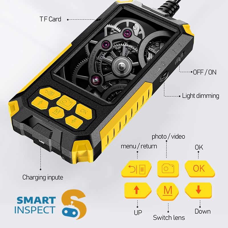 Industrial Endoscope Borescope Waterproof Camera 1080P HD