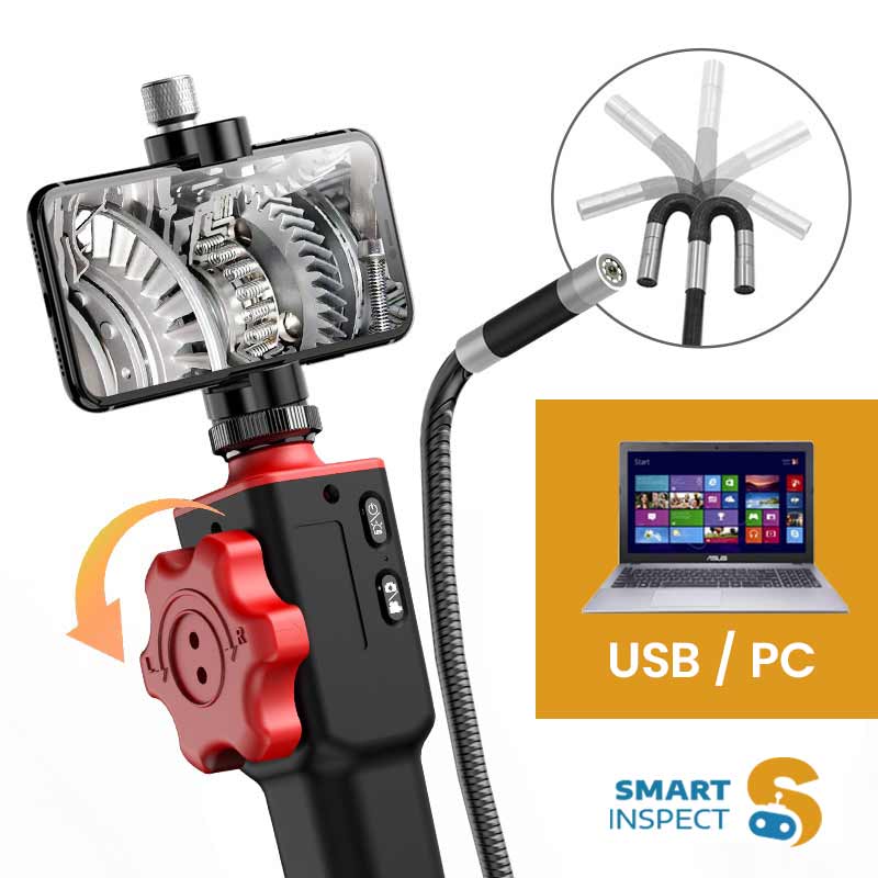 HD 720P Endoscope Controllable Camera for Smartphone