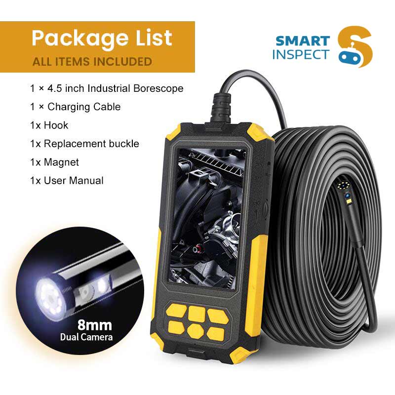 Industrial Endoscope Borescope Waterproof Camera 1080P HD